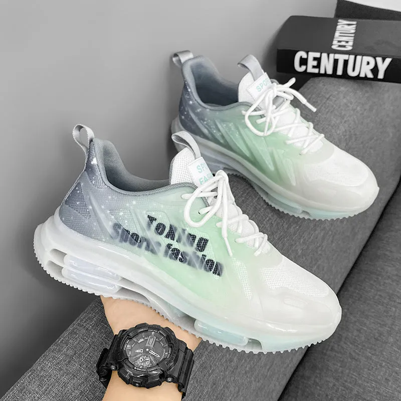 INSTOCK- Thick bottom heightening men's shoes