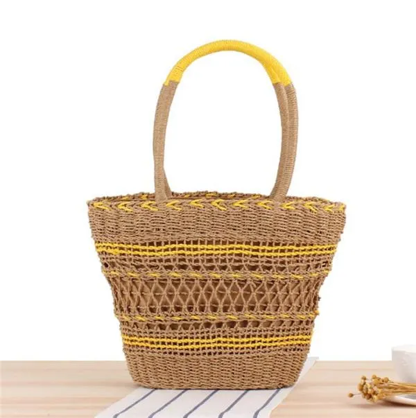 Island Straw Multi-Purpose Durable Tote Handbag