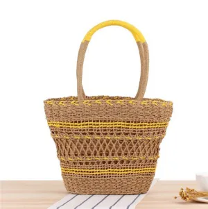 Island Straw Multi-Purpose Durable Tote Handbag