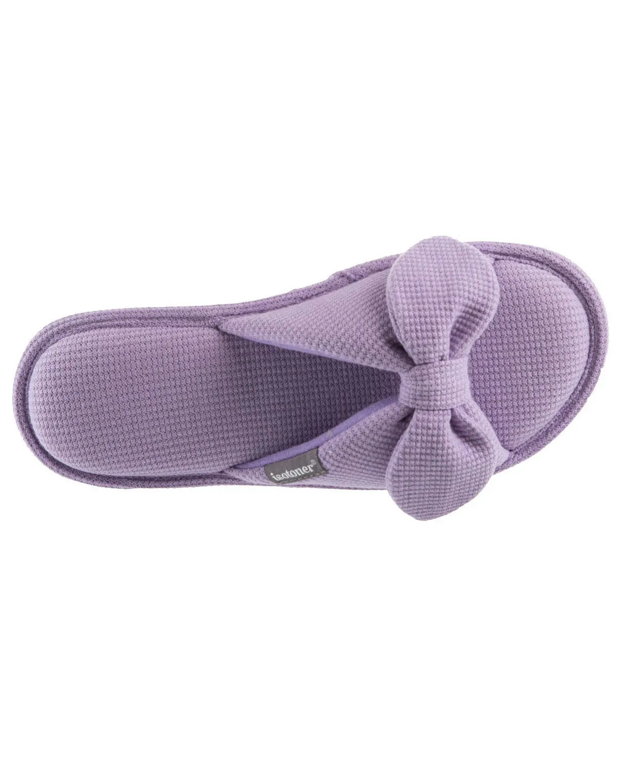 Isotoner Signature Women's Waffle Knit Dani Slide Slippers. 96065