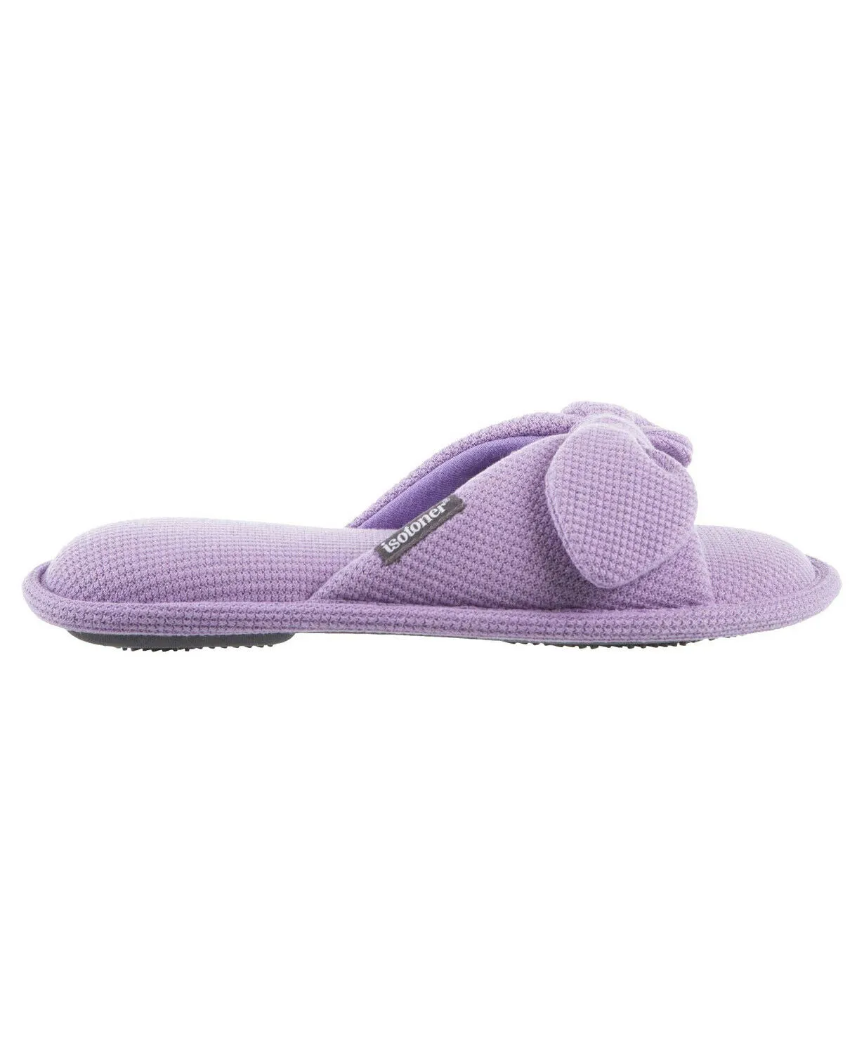Isotoner Signature Women's Waffle Knit Dani Slide Slippers. 96065