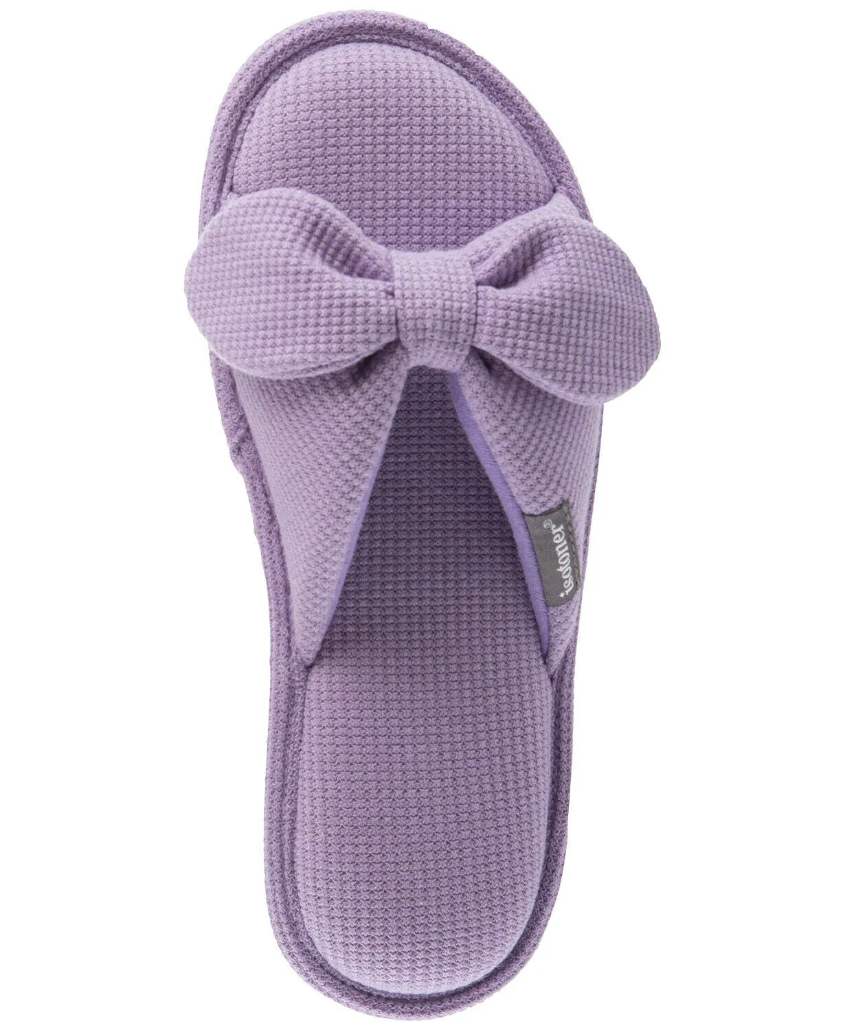 Isotoner Signature Women's Waffle Knit Dani Slide Slippers. 96065