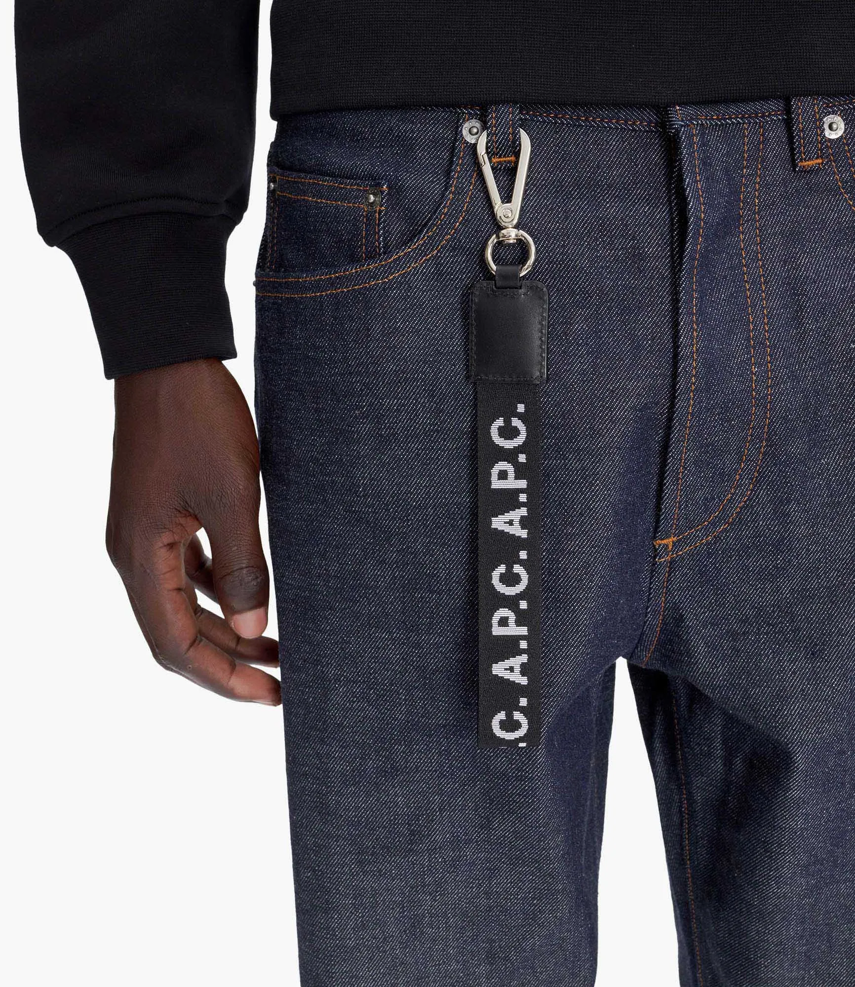 Jacquard A.P.C. key ring
