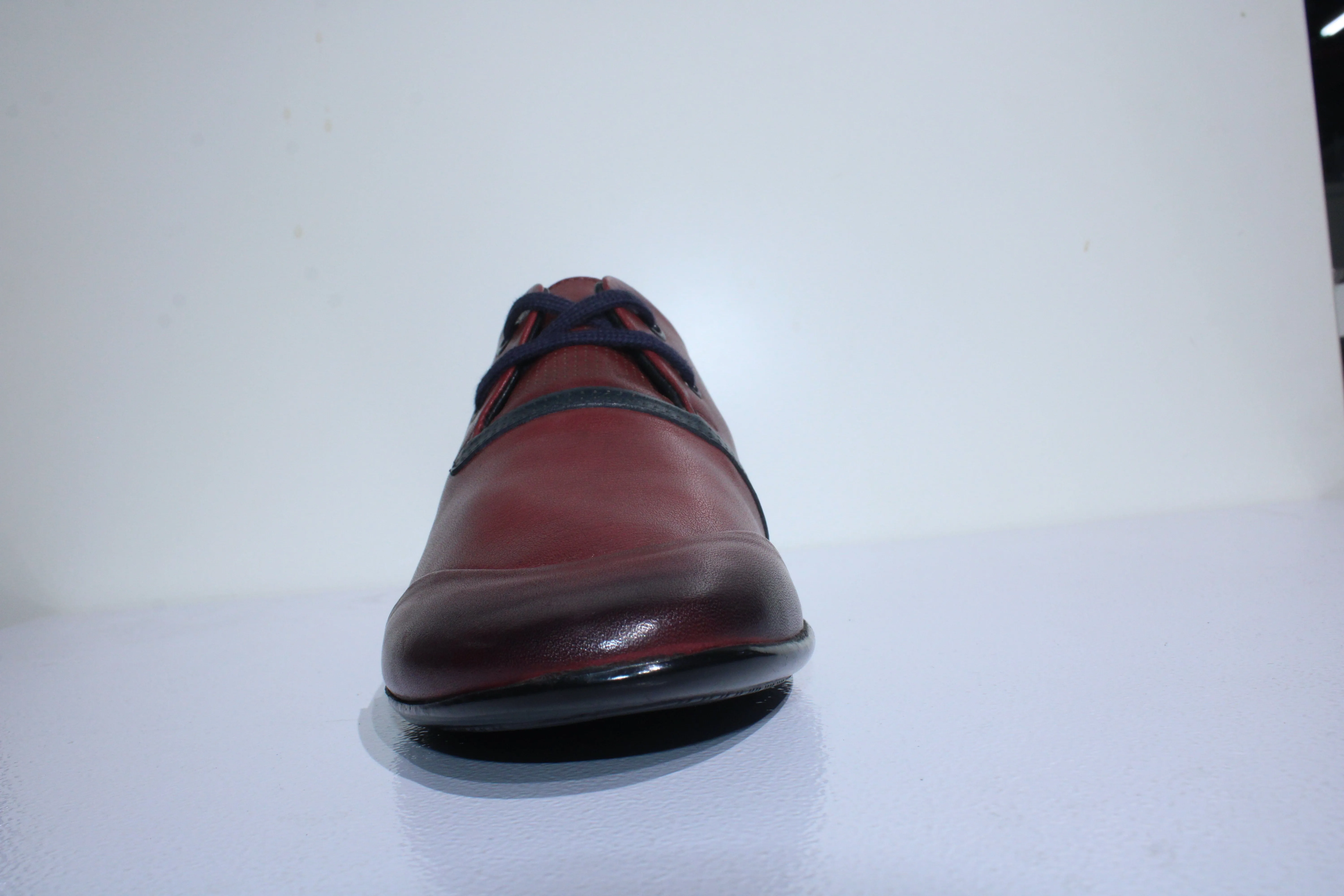James Franco Casual Leather Shoe Maroon