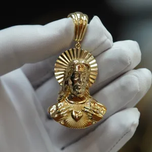 Jesus Halo Pendant in 14Kt