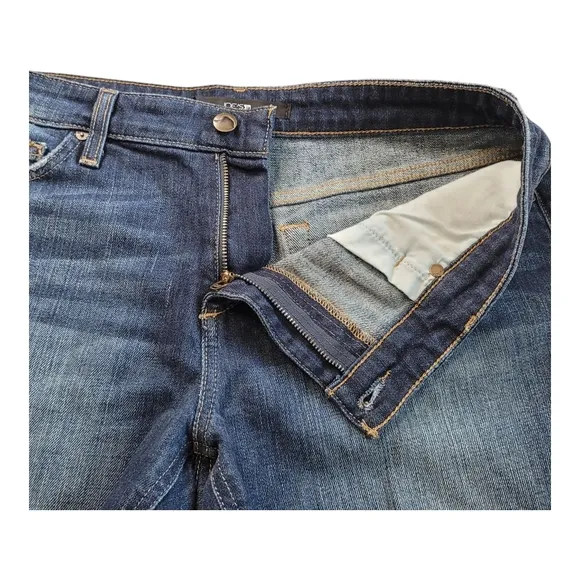 Joe's Jeans Ex-lover Frayed Denim Cutoff Shorts Colletti Medium Wash Size 28