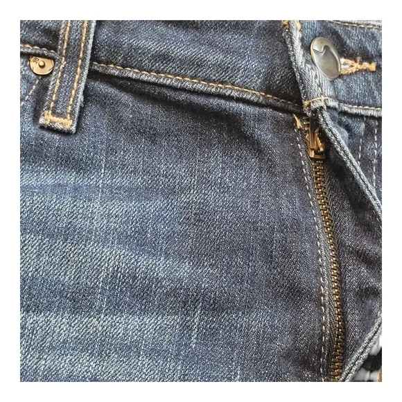 Joe's Jeans Ex-lover Frayed Denim Cutoff Shorts Colletti Medium Wash Size 28