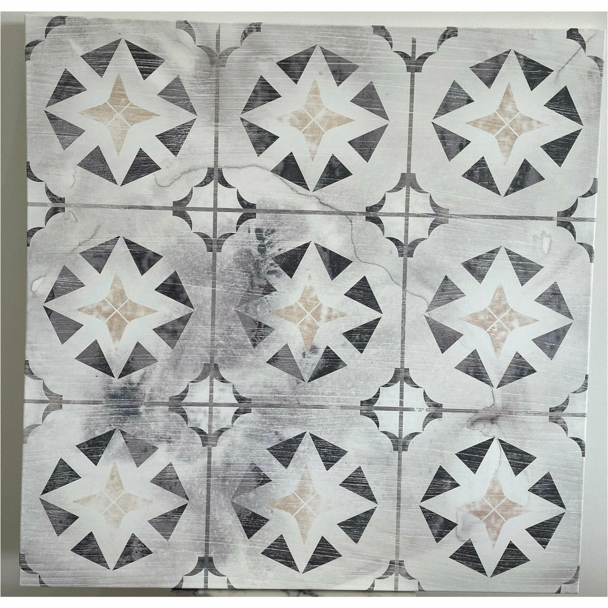 Kaleidoscope Geometric Canvas Art, 36x36