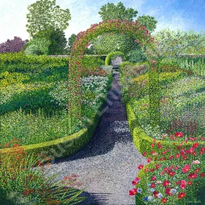 Kellie Castle Gardens Limited Edition Print