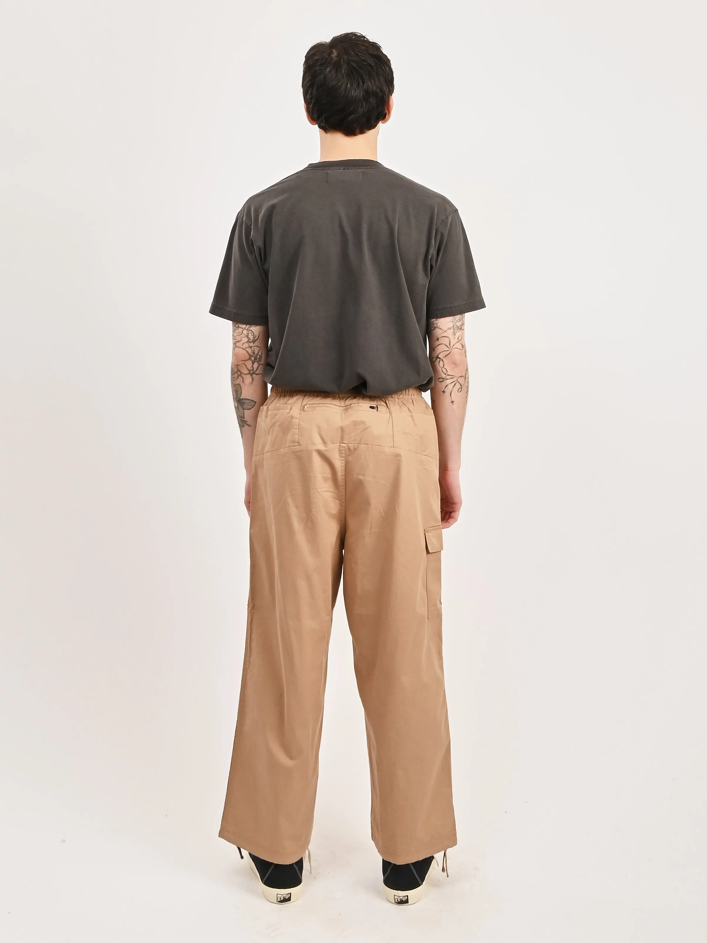 Khaki Helio Track Pants