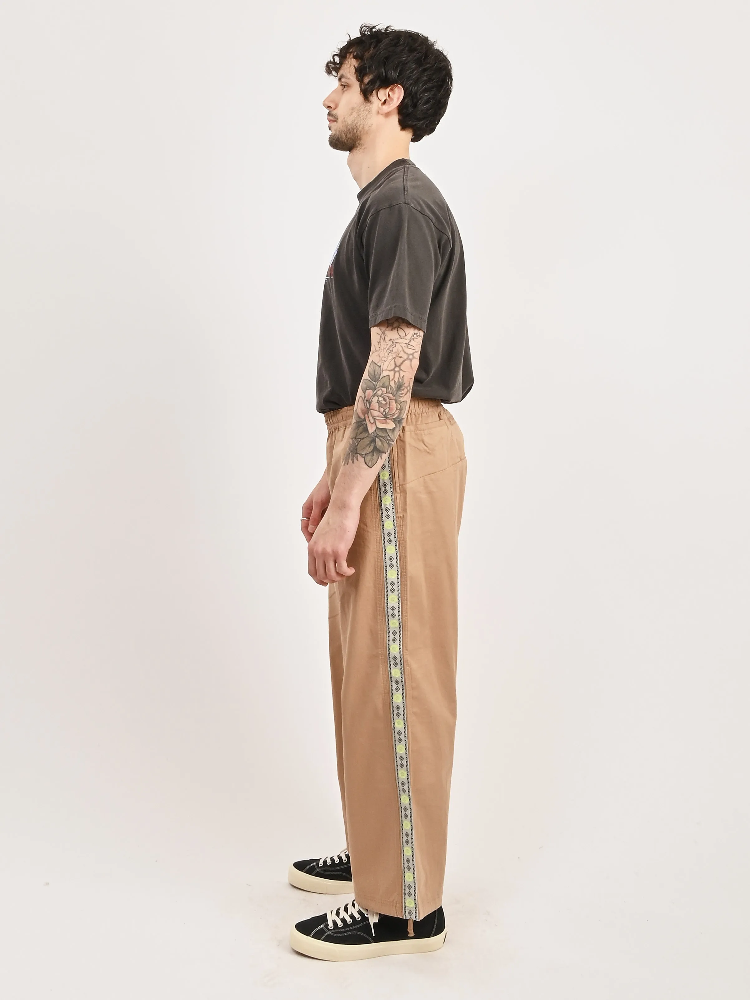 Khaki Helio Track Pants