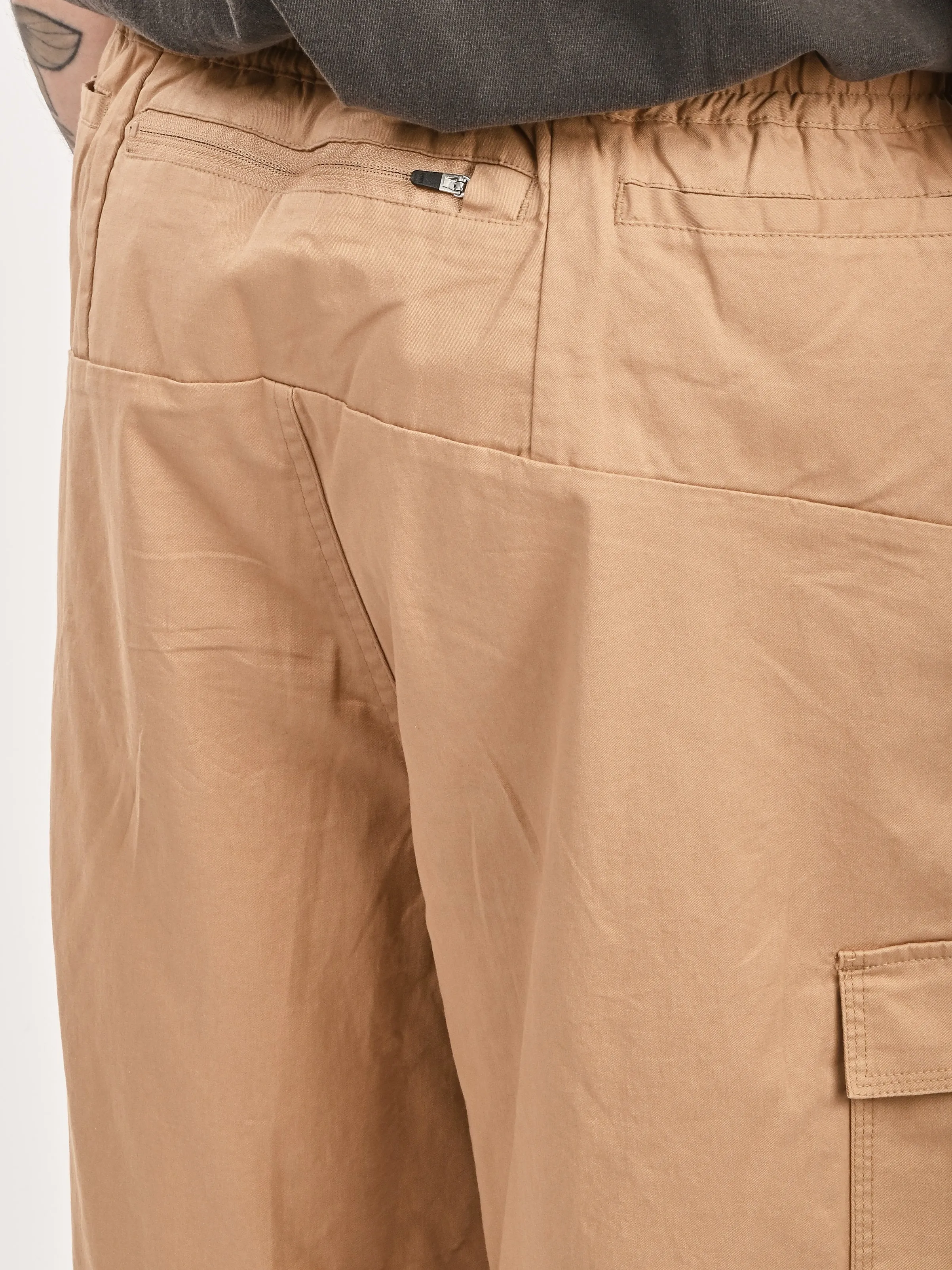 Khaki Helio Track Pants