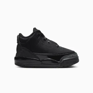 Kid's Air Jordan 3 Retro "Black Cat" Toddlers