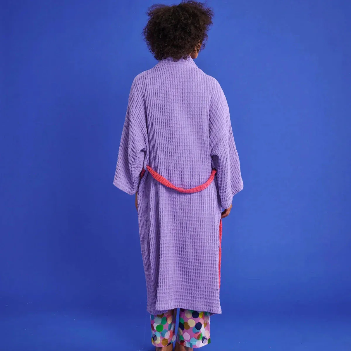 Kip&Co Waffle Bath Robe | Lilac