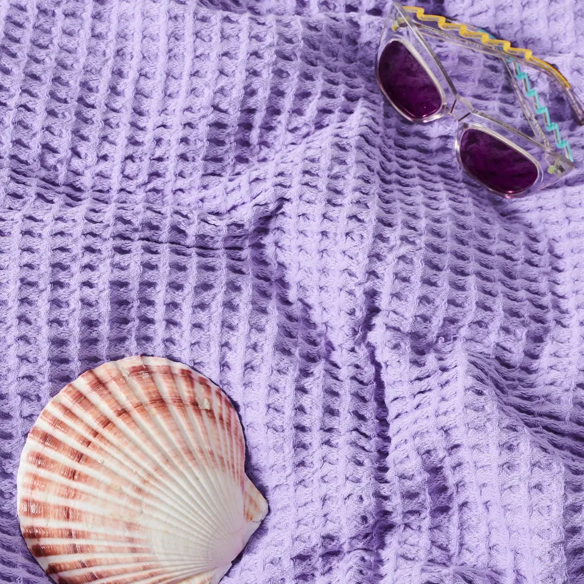 Kip&Co Waffle Bath Robe | Lilac