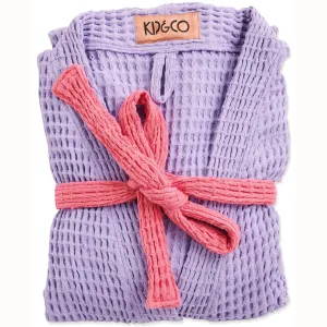 Kip&Co Waffle Bath Robe | Lilac