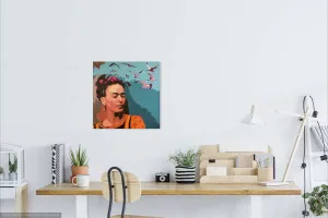 La Imaginación de Frida Art Canvas Print