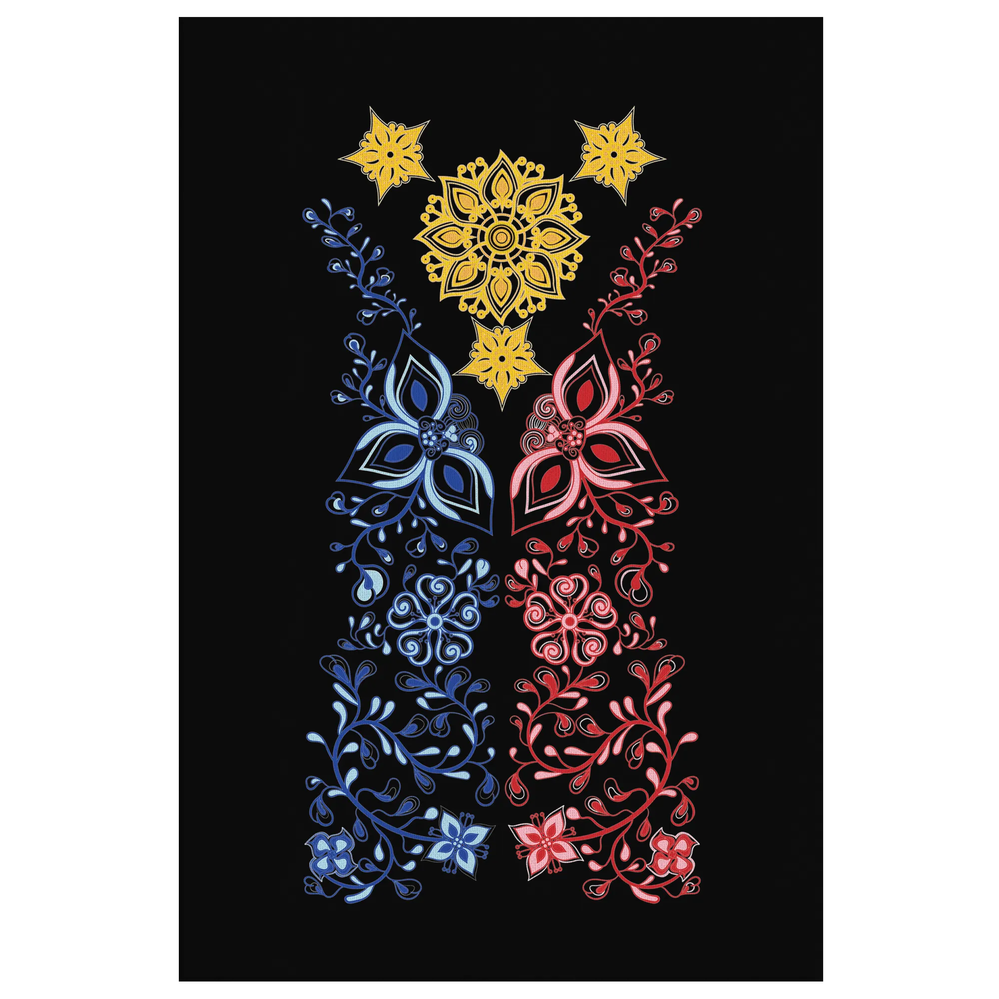 La Pinay Black Gallery Canvas