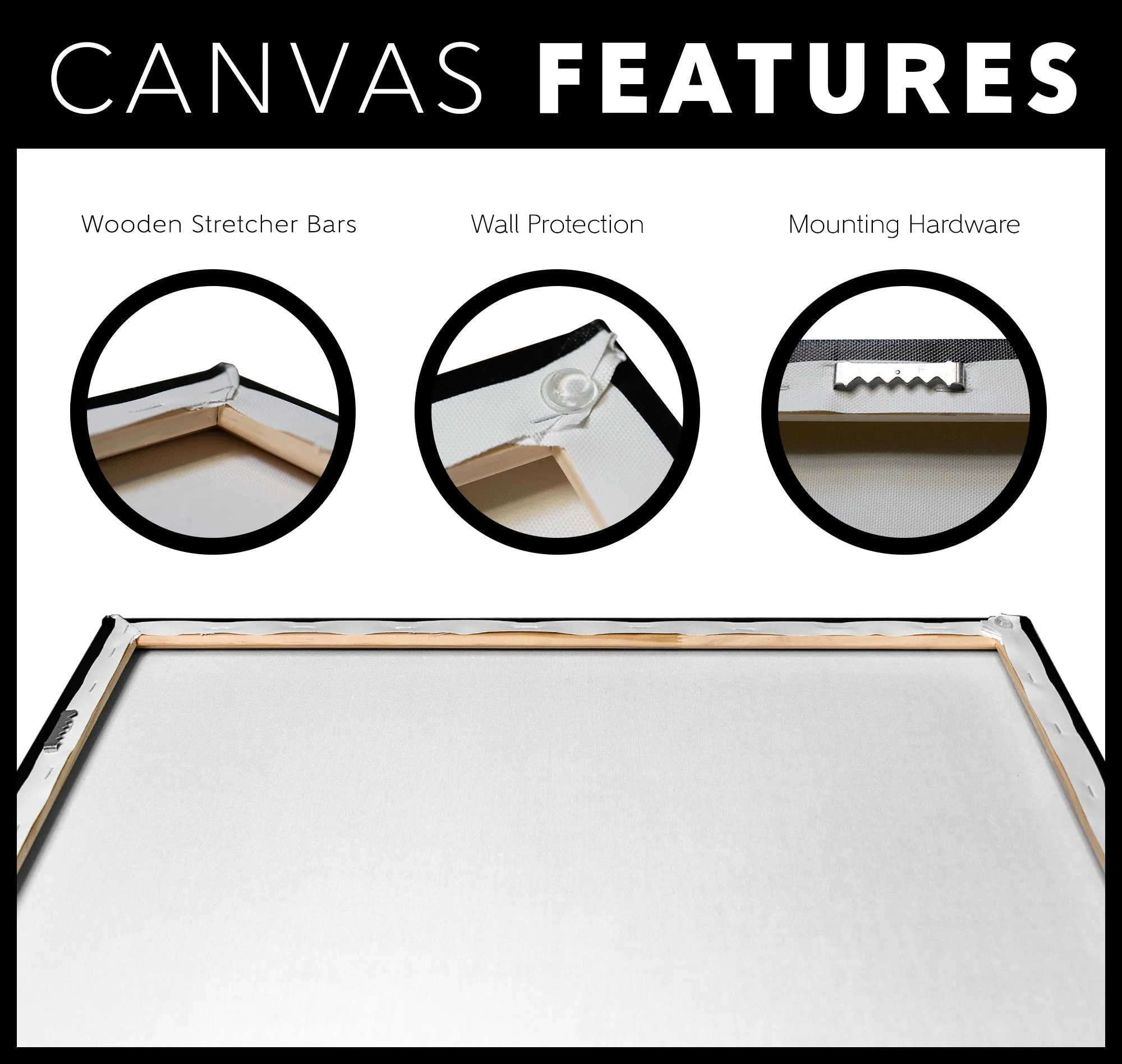 La Pinay White Gallery Canvas Wrap
