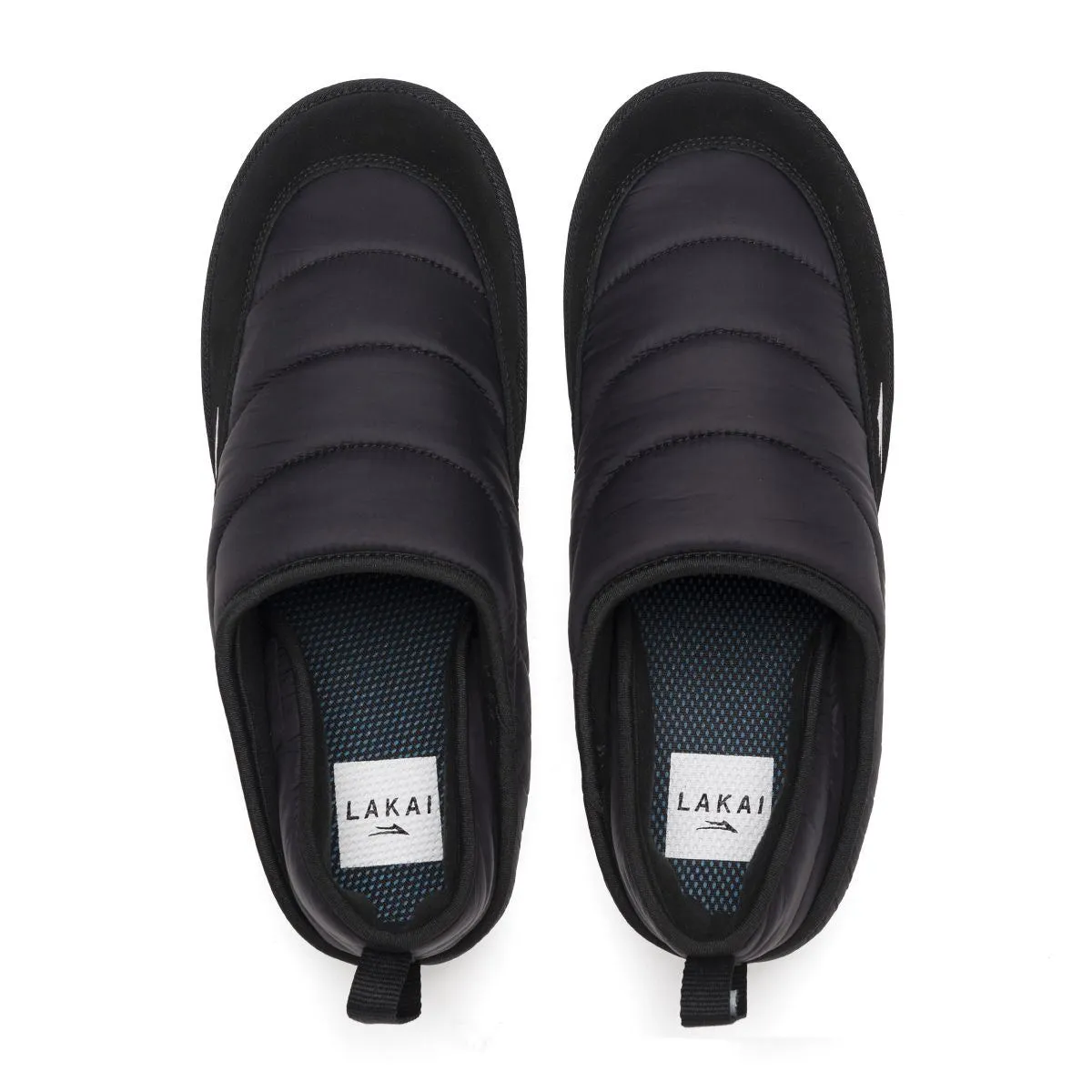 Lakai Owen Slippers Polyester Shoes - Black / White