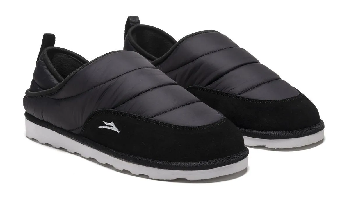 Lakai Owen Slippers Polyester Shoes - Black / White