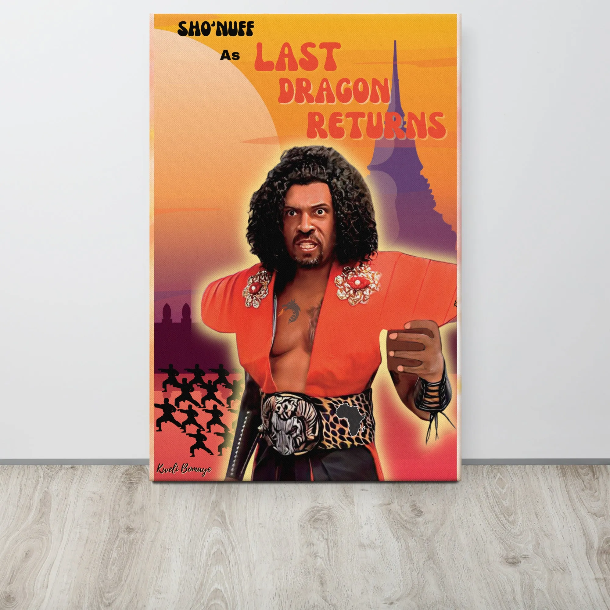‘’Last Dragon Returns” - Canvas Print
