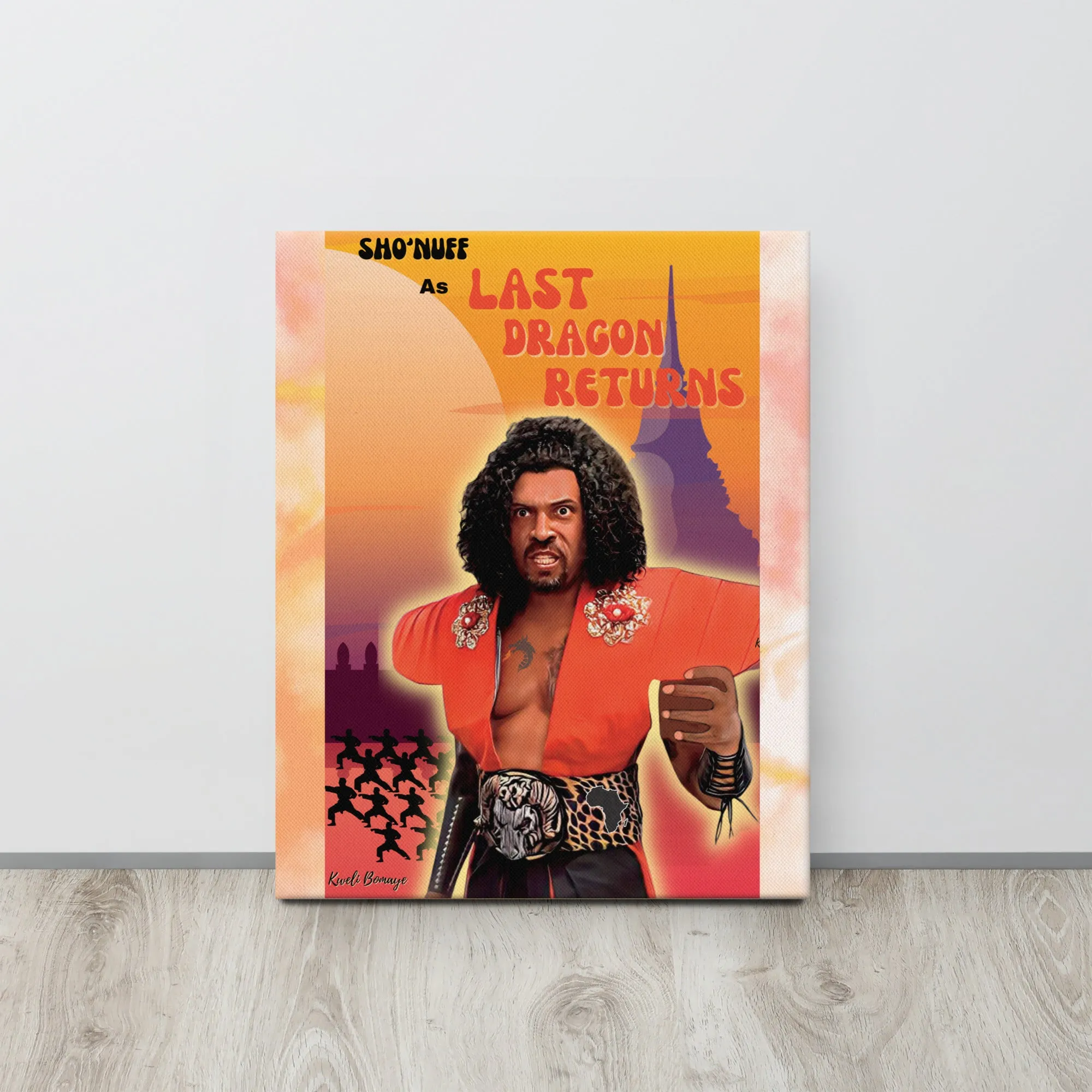‘’Last Dragon Returns” - Canvas Print