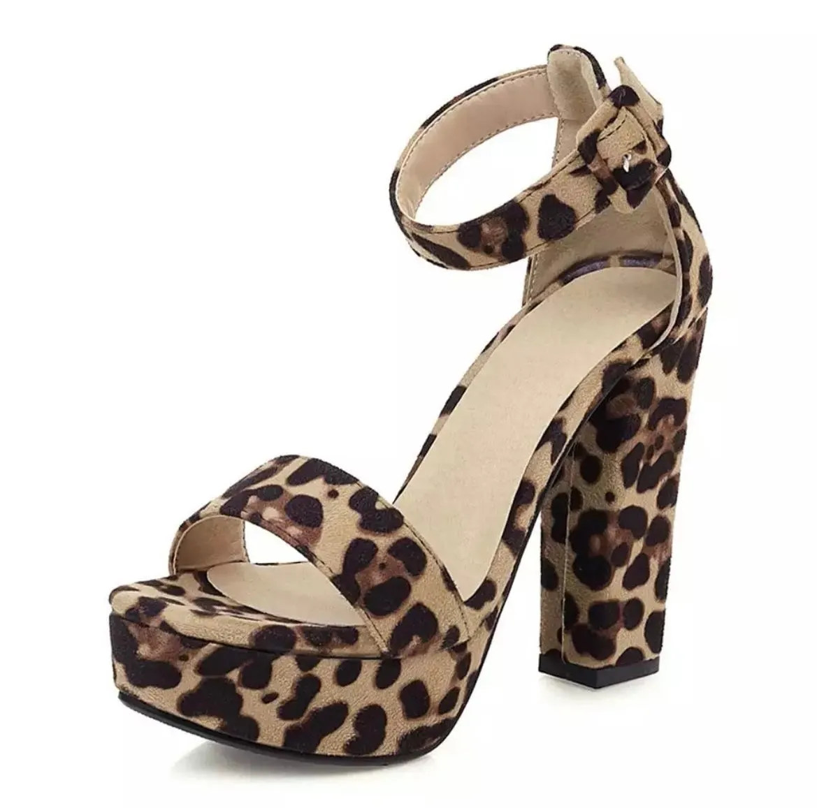 Layla Leopard Sandals