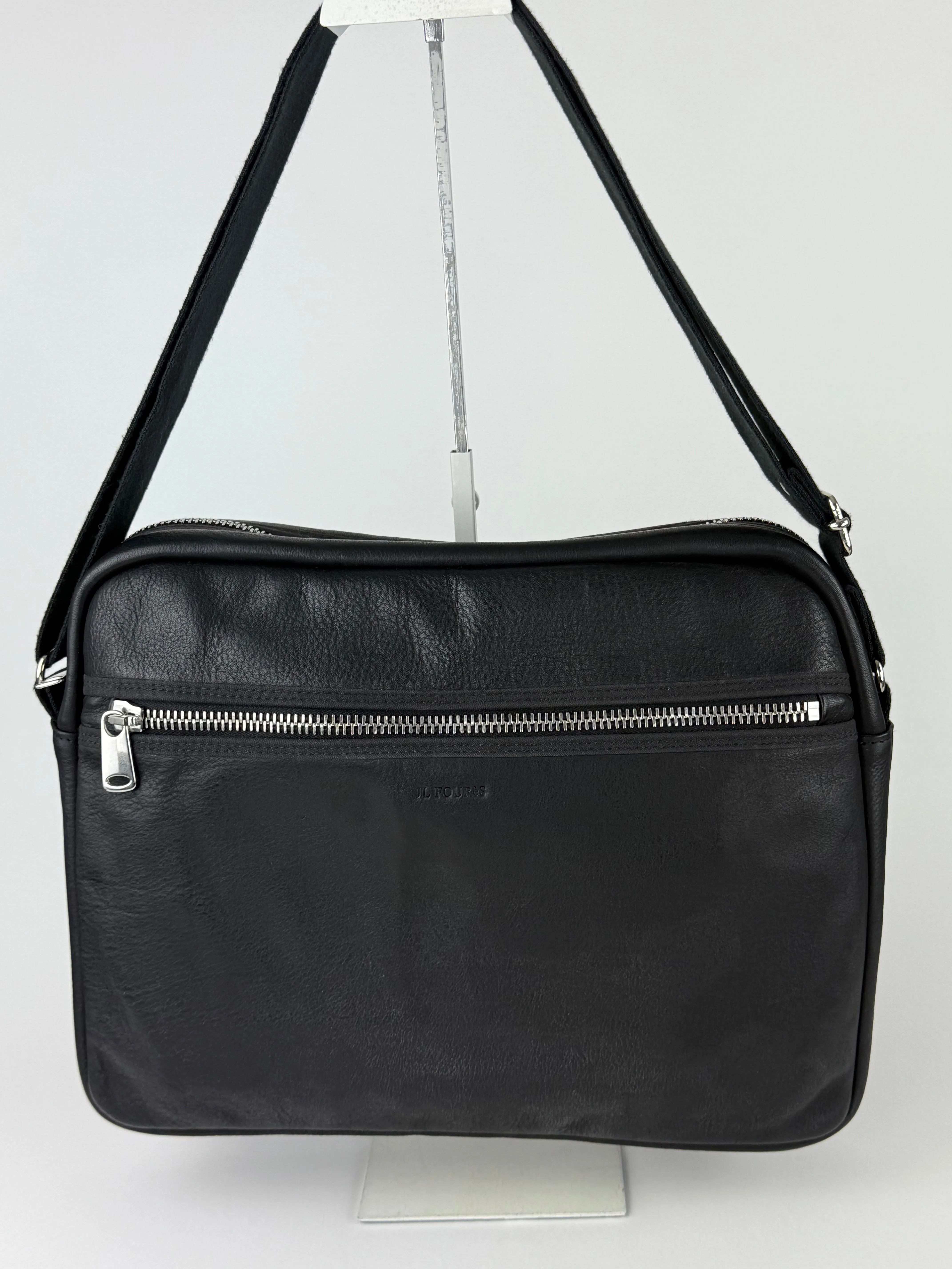 Les Ateliers Foures Route 81 Black Computer Bag