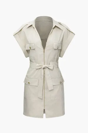 Linen Mini Dress