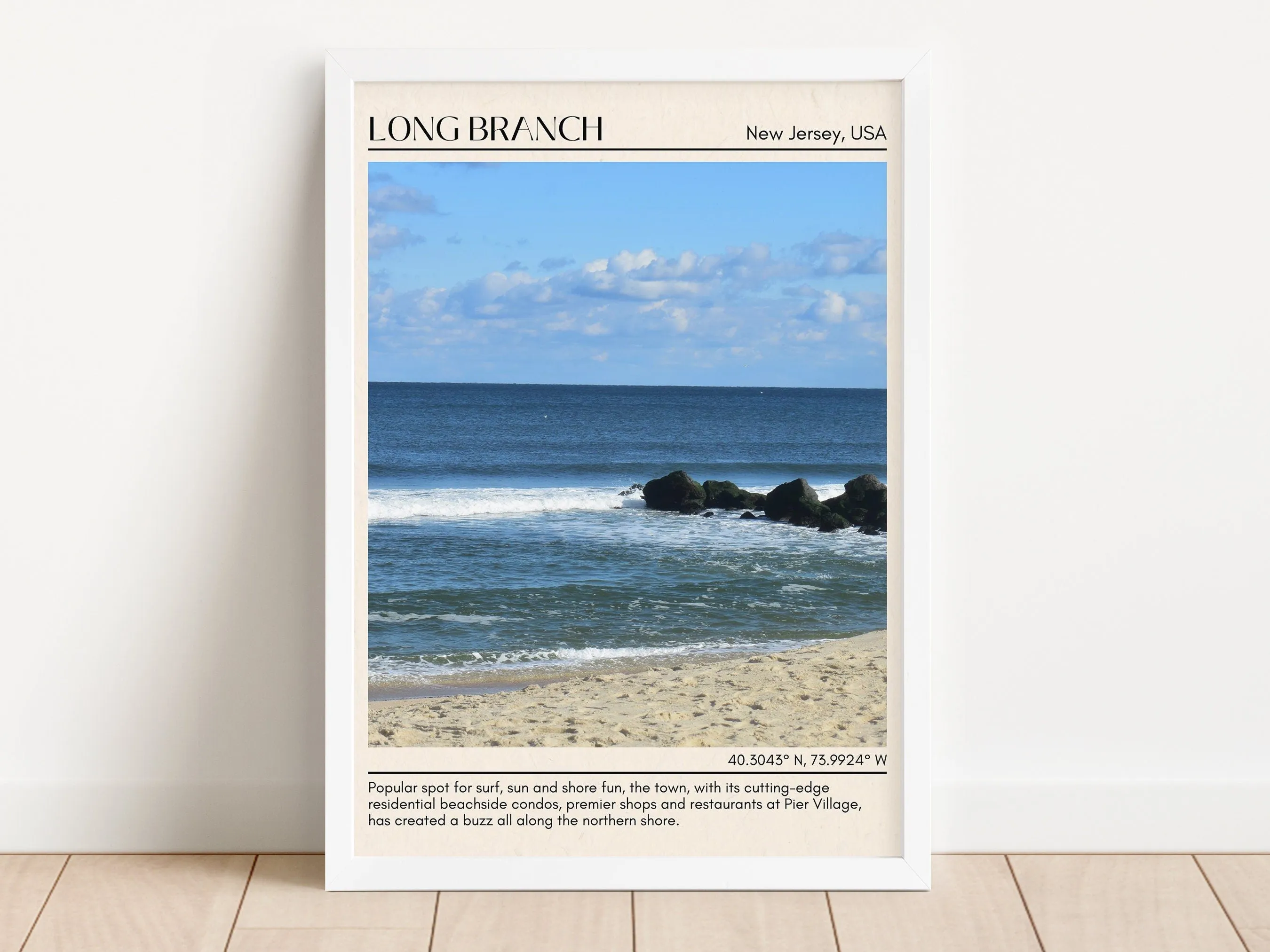 Long Branch Wall Canvas, USA