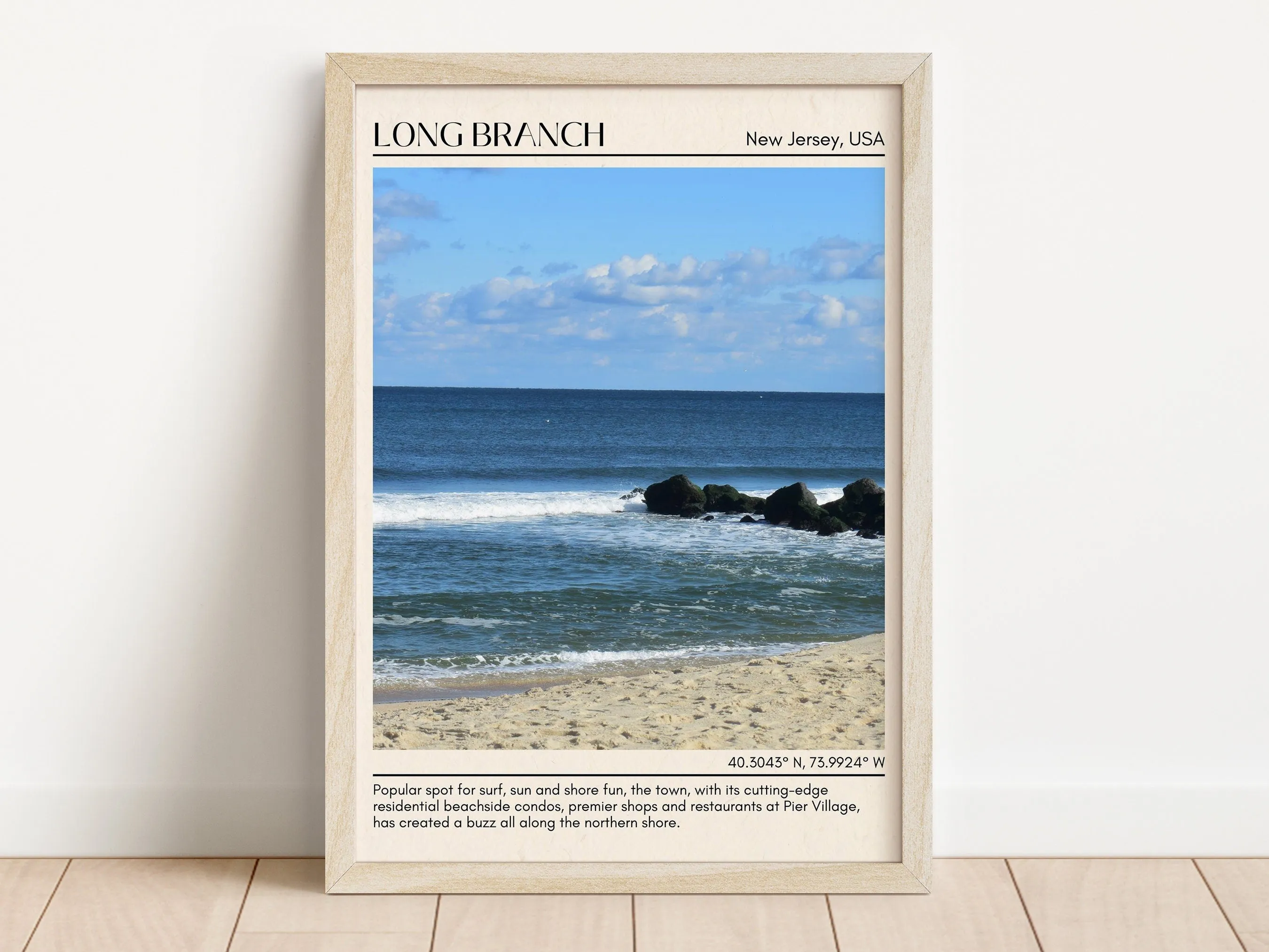 Long Branch Wall Canvas, USA