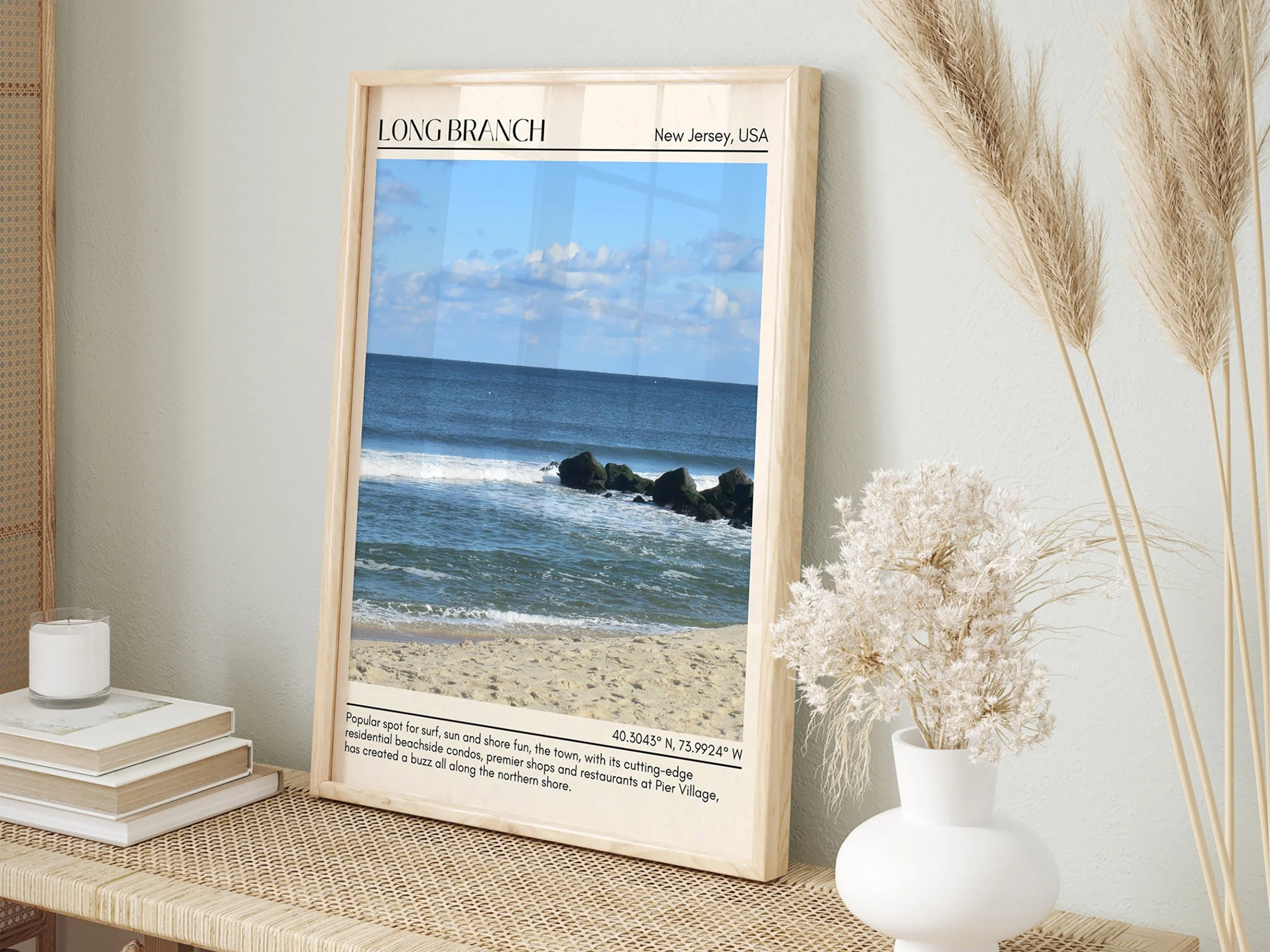 Long Branch Wall Canvas, USA