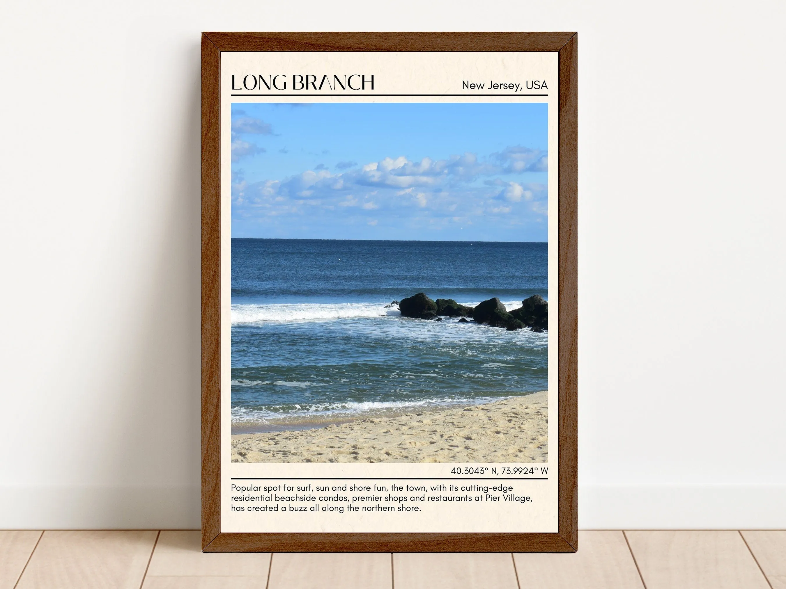 Long Branch Wall Canvas, USA