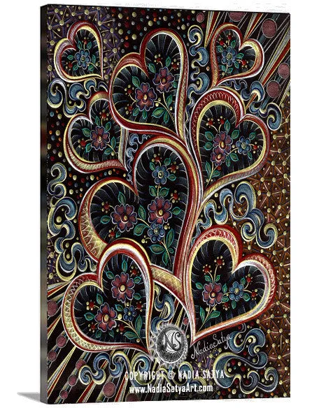 Love Love Love Canvas