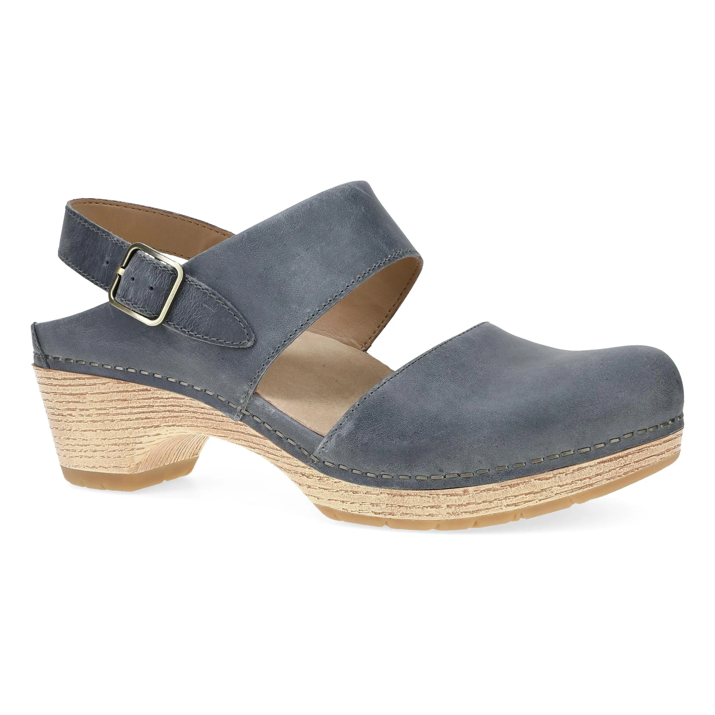 Lucia - Denim Oiled Pull Up Mary Jane - 2218-721400