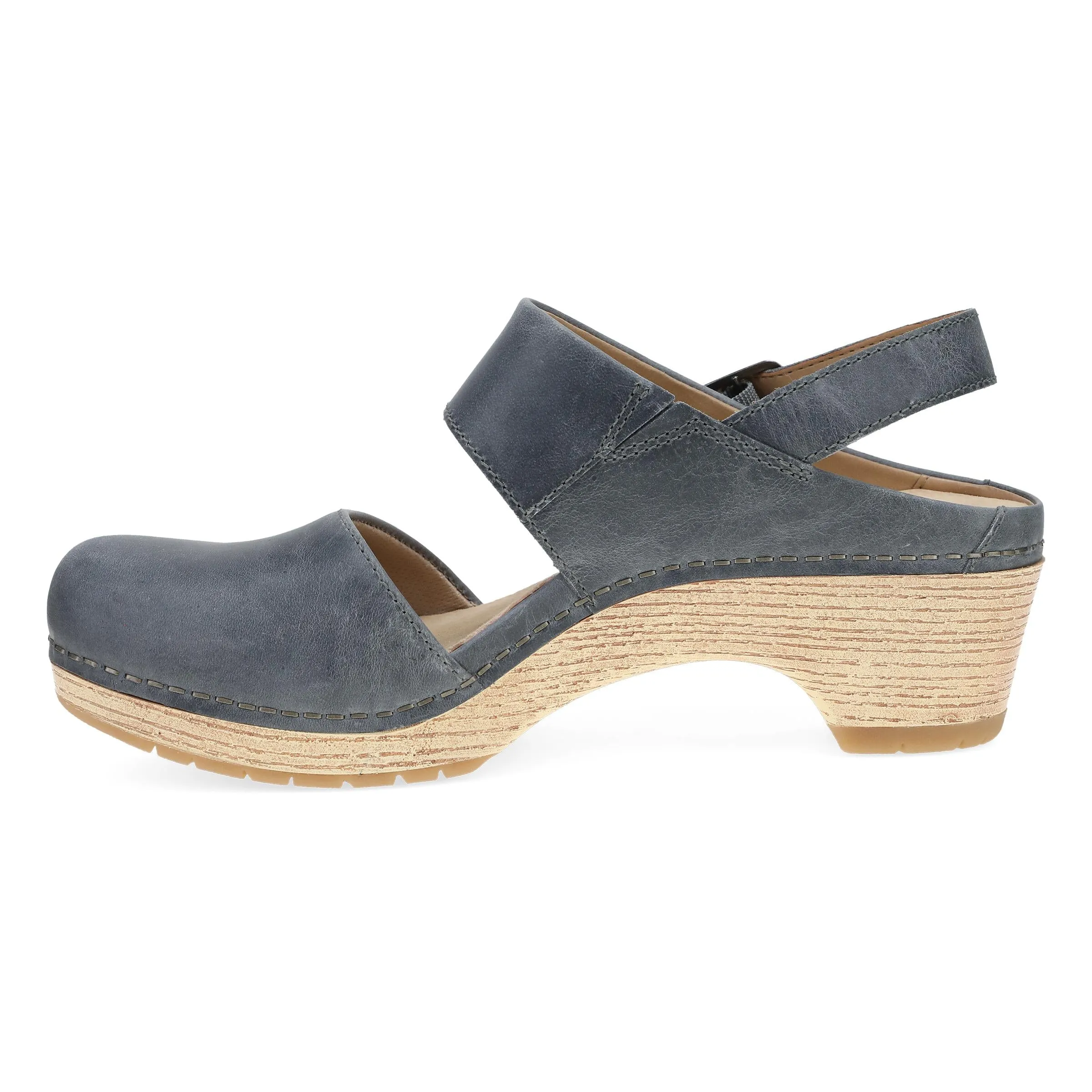 Lucia - Denim Oiled Pull Up Mary Jane - 2218-721400
