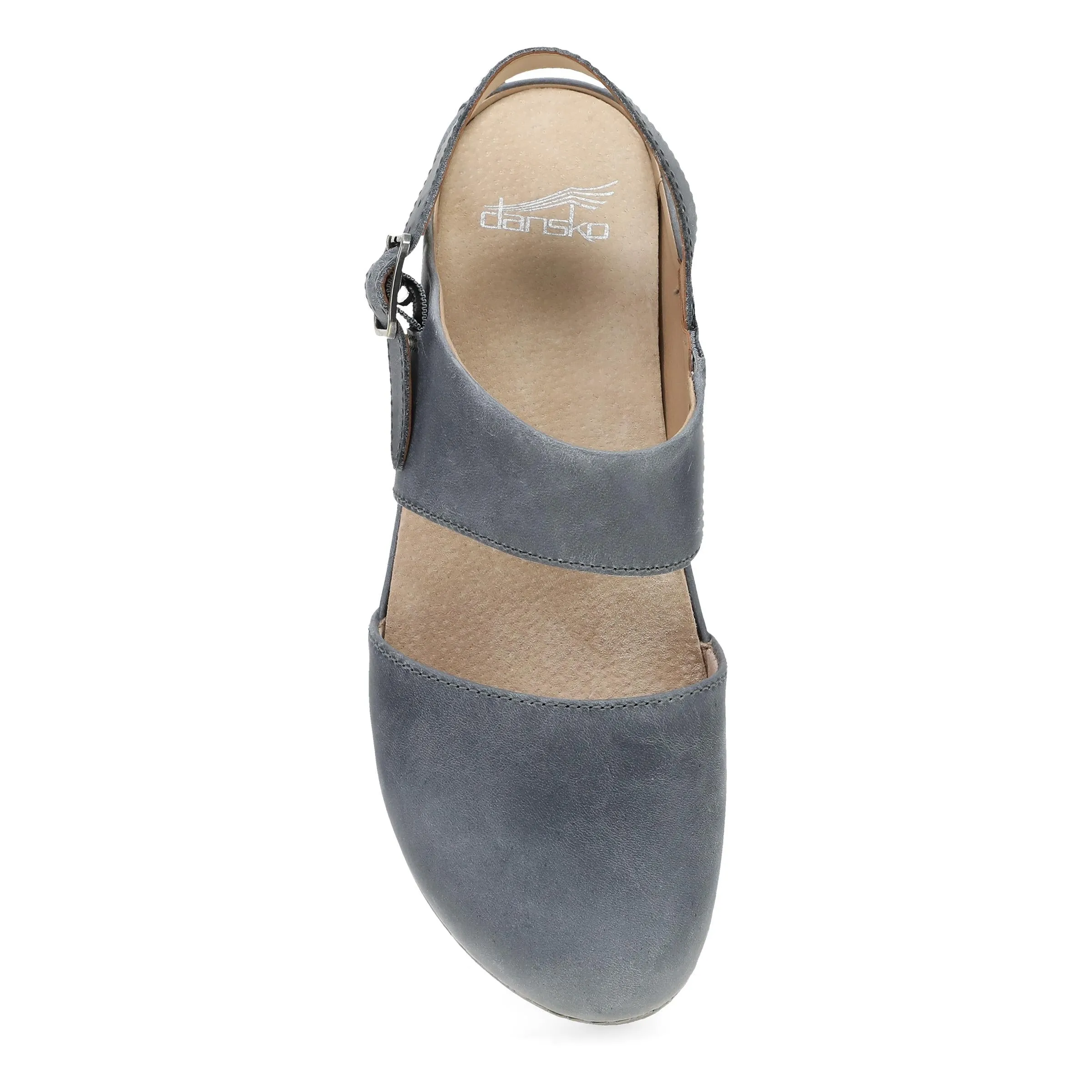 Lucia - Denim Oiled Pull Up Mary Jane - 2218-721400