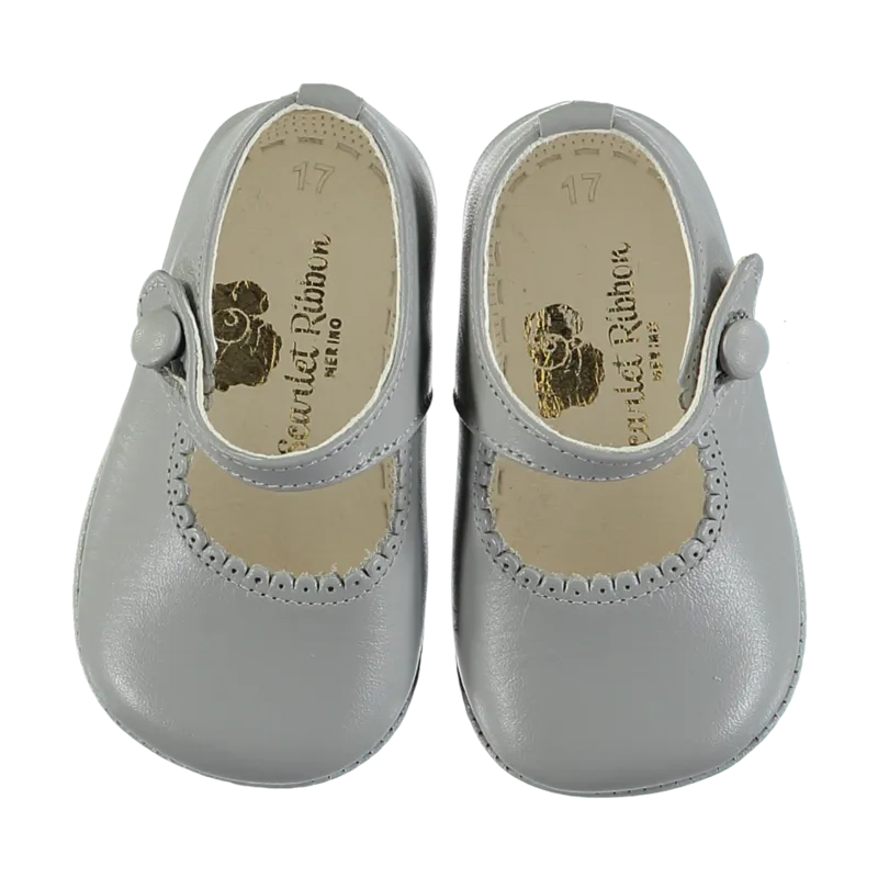 Lucy Grey Baby Shoes size 17