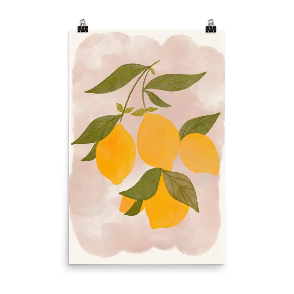 Lulu Lemon Poster