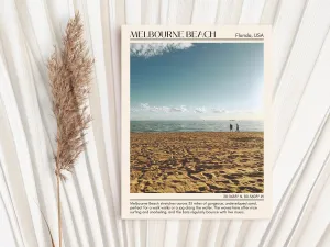 Melbourne Beach Wall Canvas, USA