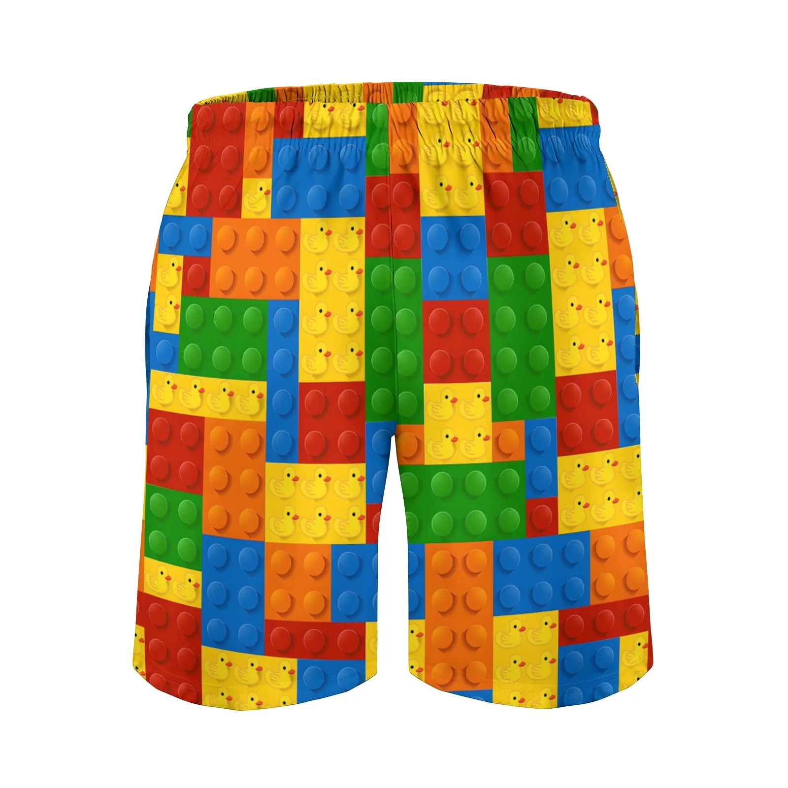Men's 3D Building Blocks Sports Fashion Shorts 2311000677