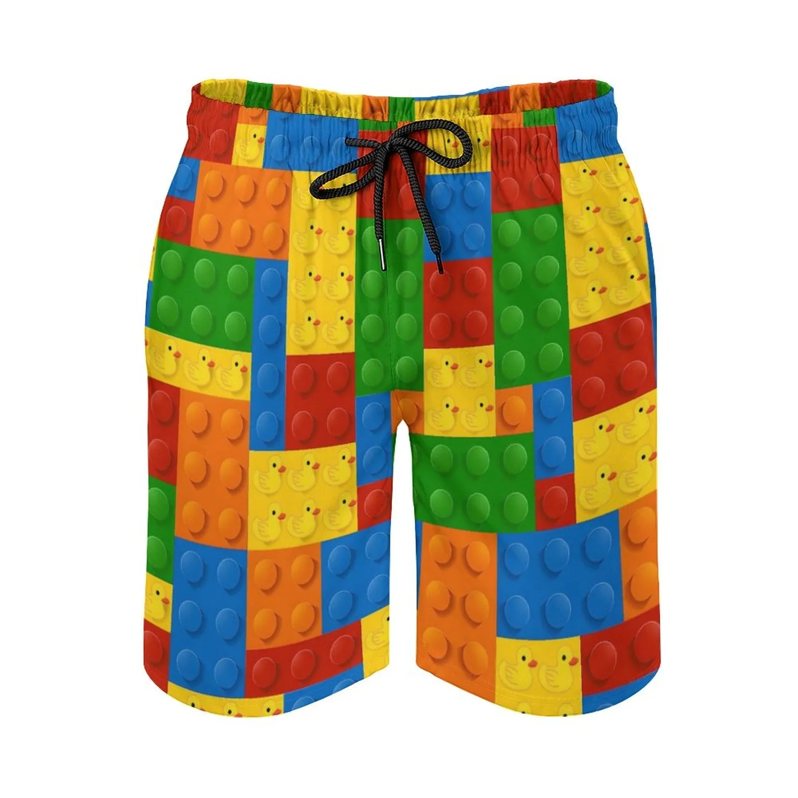 Men's 3D Building Blocks Sports Fashion Shorts 2311000677
