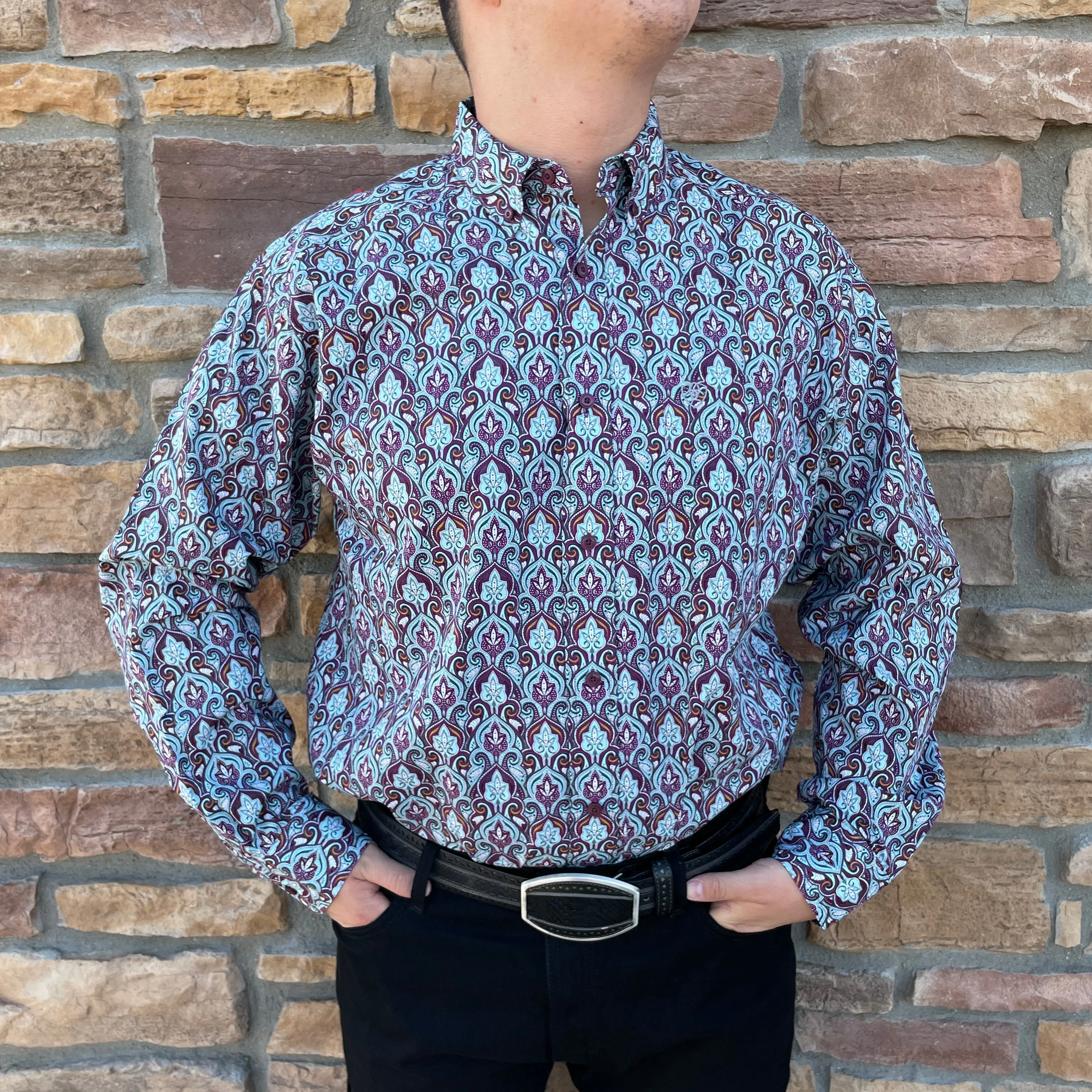Men’s Ariat Bella Donna Stefan Classic Fit Shirt