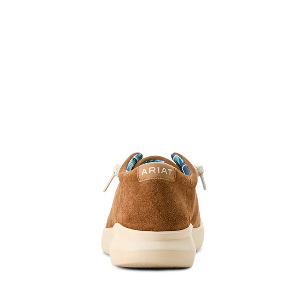 Men’s Ariat Hilo Chestnut Suede Shoes 10053589