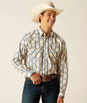 Men’s Ariat White Preston Classic Fit Shirt