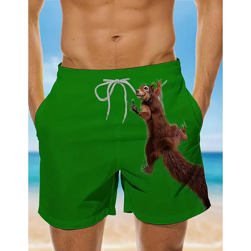 Men's Casual 3d Digital Pringting Short