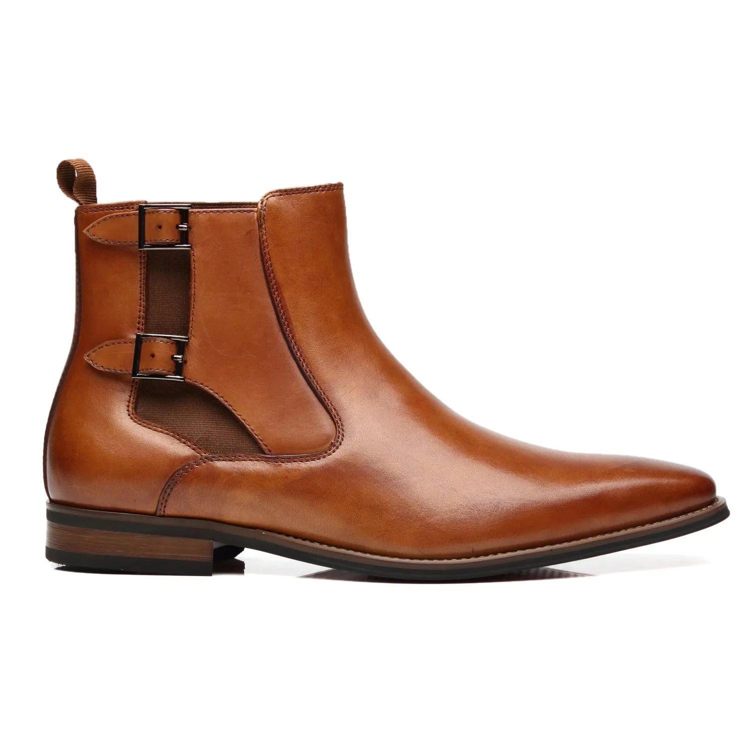 Men's Chelsea Boots Angus-1-cognac