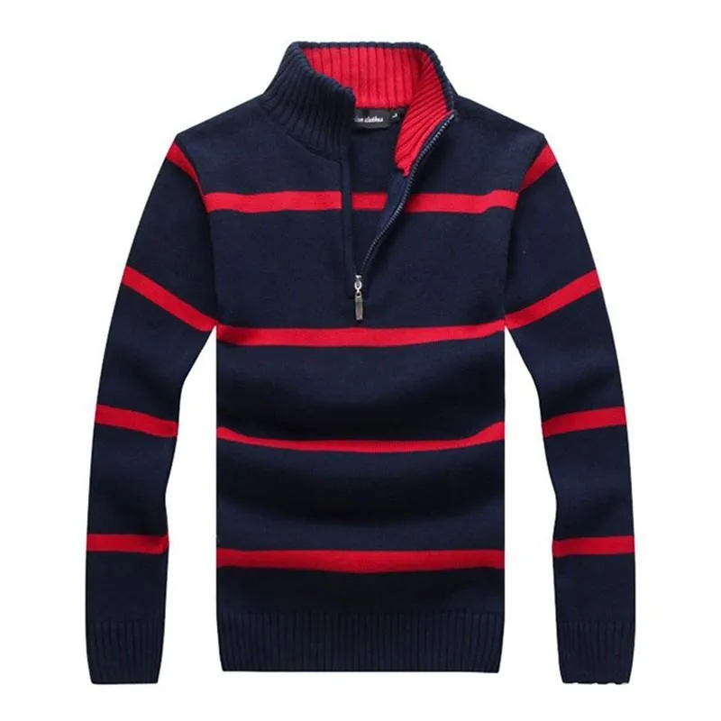 Men's Collar Long Sleeve Sweater
