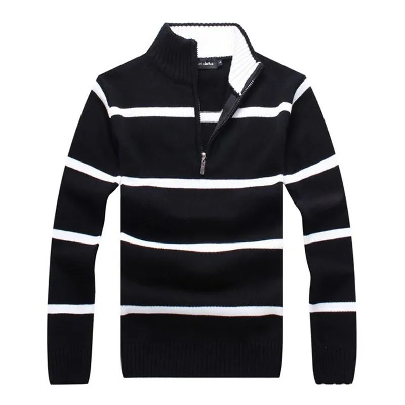 Men's Collar Long Sleeve Sweater
